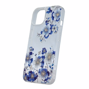 IMD print dėklas iPhone 16 Plus 6,7" gėlių spalvos