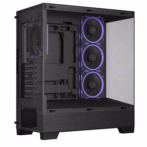 ASUS A31 Plus TG ARGB BLACK „Midi Tower“ Juoda