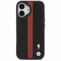 BMW M Perforated Stripe Logo Magnetinis dėklas iPhone 17 - raudonas