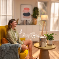 "Yaber T2 Plus" LCD FullHD 1080p multimedijos projektorius su JBL garsiakalbiais - smėlio spalvos