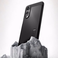 Spigen Tough Armor MagSafe dėklas Samsung Galaxy S25 Edge - Juodas