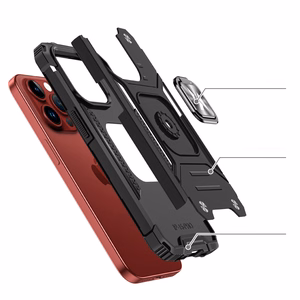 Wozinsky Ring Armor iPhone 15 Pro Max Ring Armor Чехол - золотой