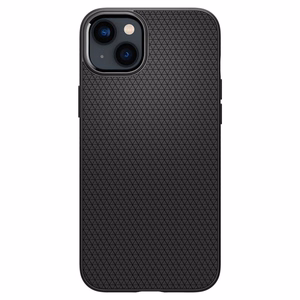 Spigen Liquid Air dėklas iPhone 14 – matinis juodas
