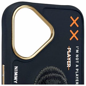 Nimmy Cool&Cute 2.0 Beždžionės dėklas telefonui iPhone 16 - juodas