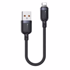 YESIDO LAIDAS CA131L 12W USB - LIGHTNING 0.3M 2.4A juodas