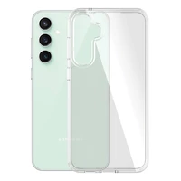 PanzerGlass HardCase antibakterinis karinio lygio sertifikuotas dėklas telefonui Samsung Galaxy S23 FE - skaidrus