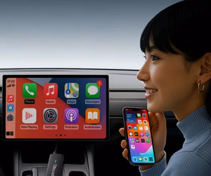 Automobilinis adapteris OTTOCAST Mirrortouch CA450-T juodas