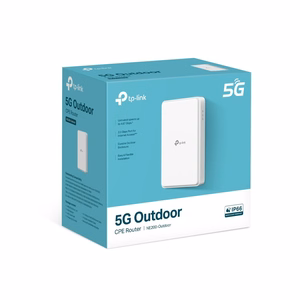 TP-Link 5G Outdoor Router Build-In 5G Modem 5G belaidis maršrutizatorius 2.5 Gigabit Ethernet Balta