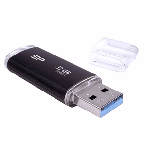 Silicon Power Blaze B02 32 GB A tipo USB 3.2 Gen 1 (3.1 Gen 1) atmintinė Juoda