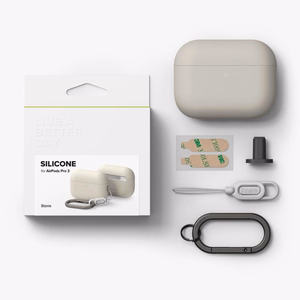 Ringke Silicone Dėklas AirPods Pro 3 - Beige