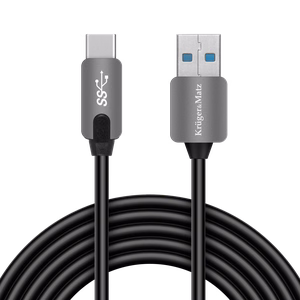 Kruger&Matz USB 3.0 kištukas – USB-C kištukas kabelis, 5 Gbps, 0,5 m