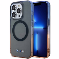 Dėklas BMW BMHMP14LHTGE iPhone 14 Pro 6.1" pilka/pilka kietas dėklas Gradientinis Bamperis MagSafe