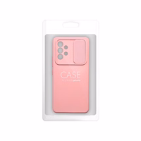 SLIDE dėklas SAMSUNG S24 - šviesiai rožinis