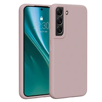 Etteri silikoninis dėklas telefonui Samsung Galaxy S22 šviesiai rožinis