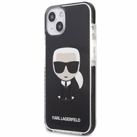 Karl Lagerfeld Iconik Karl dėklas iPhone 13 mini - juodas