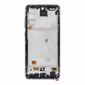 LCD ekranas SAMSUNG A72 A725 HARD OLED su rėmu