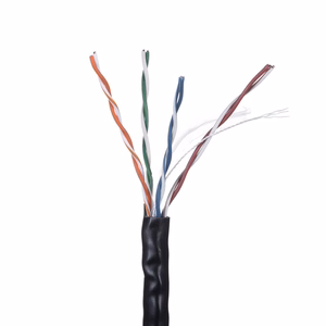LANBERG laidas UTP 1Gb/s 305m CCA juodas