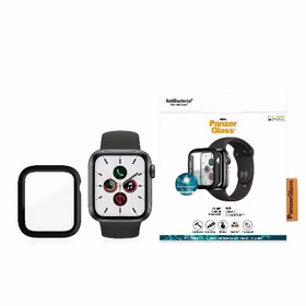 PanzerGlass Pilno korpuso dėklas laikrodžiui Apple Watch 4/5/6/SE 40 mm – juodas