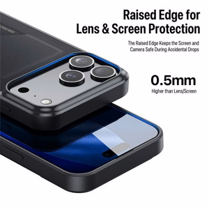 Dėklas Dux Ducis "Pocard" Apple iPhone 17 Pro Max juodas