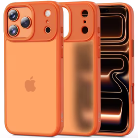 Tech-Protect MagMat dėklas iPhone 17 Pro oranžinis matinis