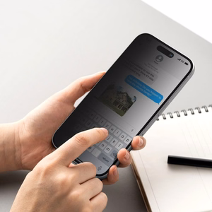 Ringke Easy Slide privatumo stiklas 2 dalių iPhone 16 Pro Max