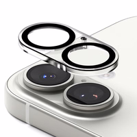 Ringke pilnas kameros dangtelio 2 dalių rinkinys iPhone 17 - juodas