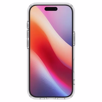 Spigen Ultra Hybrid Magnetinis dėklas telefonui iPhone 17 - Skaidrus ir baltas