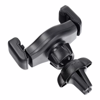 Automobilinis universalus telefono laikiklis Forcell (H-CF509) tvirtinamas ant ventiliacijos grotelių, juodas