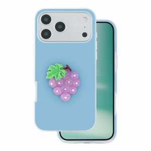 Fruit 2in1 dėklas skirtas iPhone 17 Pro 6,3" mėlynas