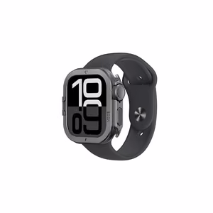 AmazingThing Titan Pro Metal Dėklas Apple Watch 11 46mm Aluminum - Juodas