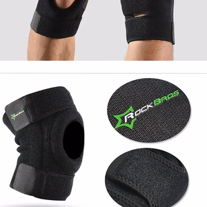 Rockbros LF1106L sportinė girnelės ir kelio sąnario apsauga, dydis L - juoda