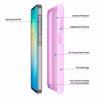 Dėklas Dux Ducis Yind skirtas Samsung A266 A26 5G rožinis