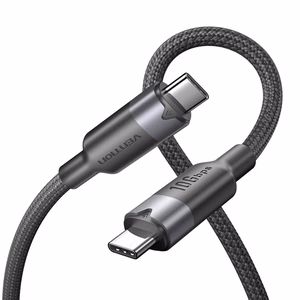 Vention USB 3.2 5A 10Gbps 1m BK USB-C į C kabelis