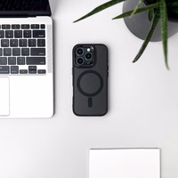 Dėklas Fashion (MagSafe) skirtas iPhone 17 juodas