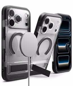 Ringke UX Magnetic dėklas iPhone 18 Pro Max / 17 Pro Max, skaidrus