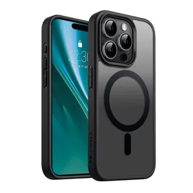 Etteri matinis Mag dėklas telefonui iPhone 14 Pro 6,1 (m) - juodas (m)