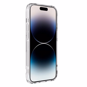Nillkin Nature Pro magnetinis šarvuotas dėklas su MagSafe telefonui iPhone 15 Pro - baltas