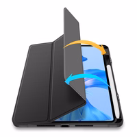 Dux Ducis Toby dėklas Huawei MatePad Pro 11'' (2022) dėklas su S Pen rašiklio išmaniuoju stovu juodas
