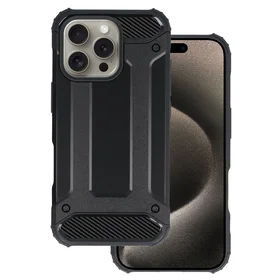 Armor anglies dėklas telefonui Iphone 16 Pro juodas