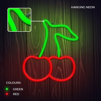 Neon LED Light CHERRY žalias raudonas NNE23 Neolia