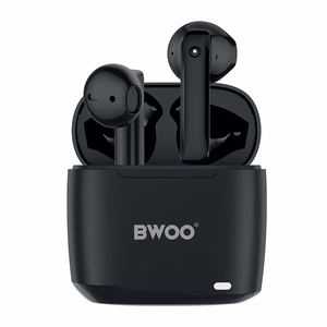 BWOO беспроводные TWS наушники BW94-BK черные