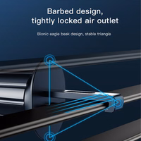 FORCELL F-GRIP GuardianAV automobilio laikiklis oro angai juodas