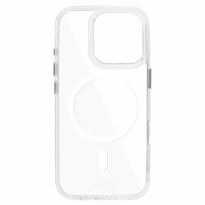 Liavec Blizgus Magnetinis Skaidrus dėklas telefonui Iphone 16 Pro Max balta