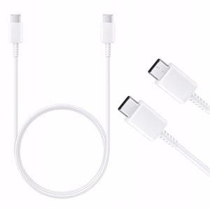 Samsung EP-DA905BWE USB-C - USB-C 3A Cable 1m (Bulk - Replacement Packaging) - White
