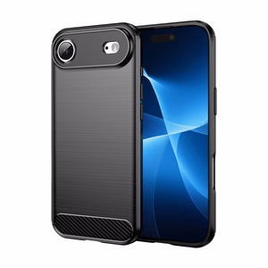 Carbon dėklas telefonui iPhone 17 Air - juodas