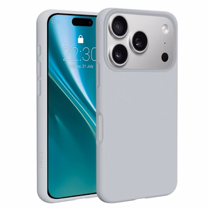 Etteri Silicone Mag dėklas, skirtas iPhone 17 Pro / 18 Pro, sidabrinis
