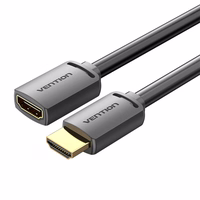 Vention AHCBI HDMI kabelis 3 m HDMI A tipo (standartinis) Juoda