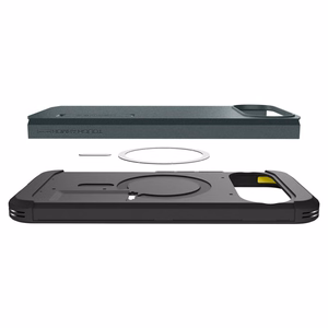 Spigen Tough Armor Mag MagSafe dėklas Google Pixel 10 Pro XL - žalia