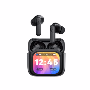 XO Bluetooth earphones X50 TWS LCD black ANC + ENC dual mic