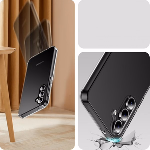 JM ANTI-BACTERIA TPU dėklas, skirtas Galaxy A35 5G, skaidrus
